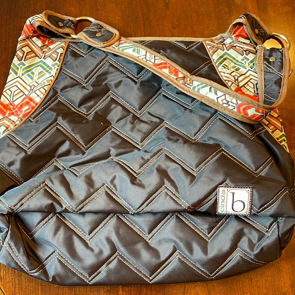 I stopped carrying large bags a while back. This hobo has tons of room .